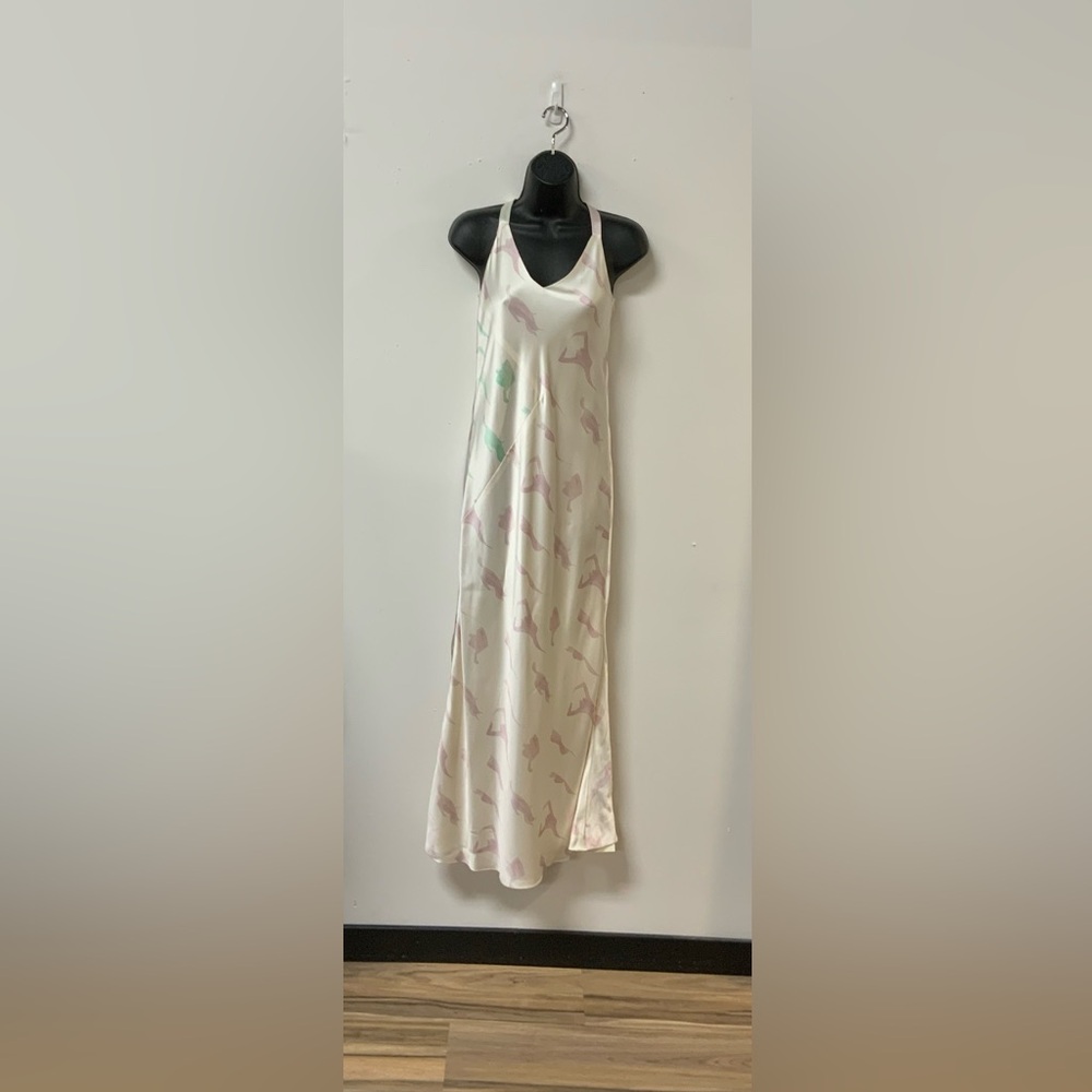 Alejandra Alonso Rojas silk slip dress. (6) NWT